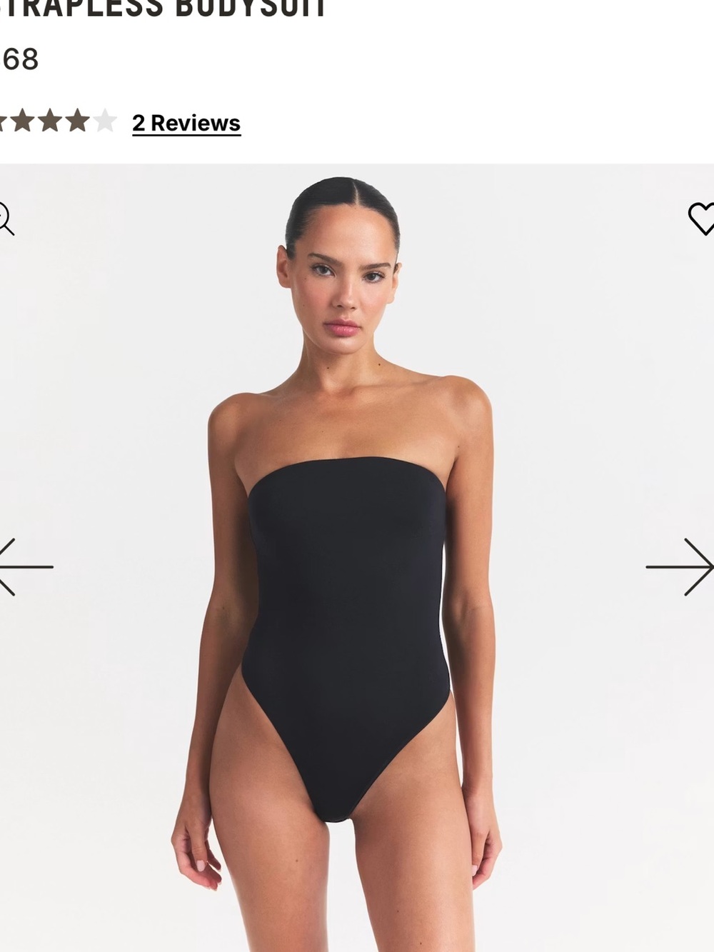 Skims Strapless Bodysuit